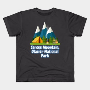 Sarcee Mountain, Glacier National Park Kids T-Shirt